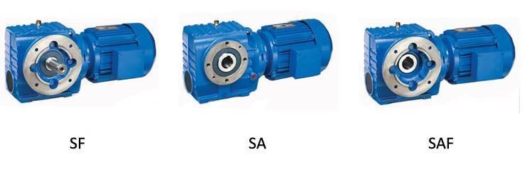 Right Angle Helical Worm Machine Gearbox