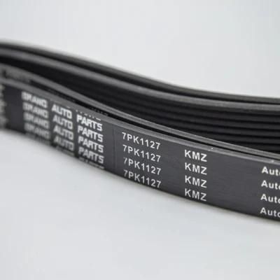 Professional Manufacturing Cleated Poly V Belt Rubber Belts Poly V-Belts