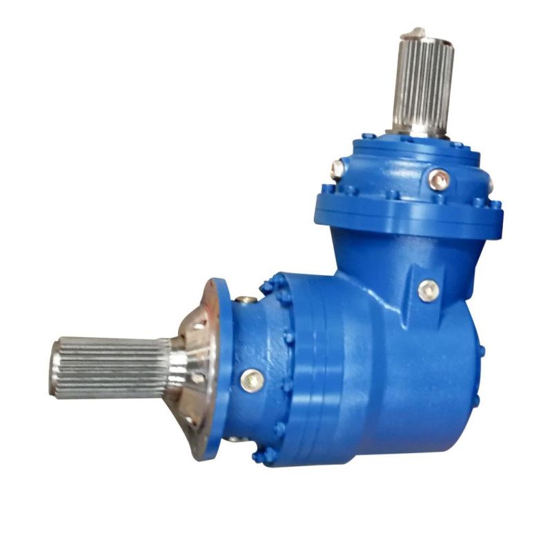 Right Angle Planetary Gear Box Speed Reducer Application Crusher