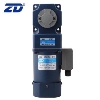 High Torque AC Right Angle Spiral Bevel Gear Motor For Packing Machine