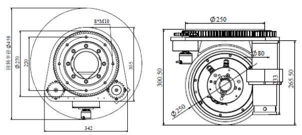 China Manufacturer Source Factory Products PU Polyurethane Agv Driving Wheel Electric Steering Motor Drive Wheel in Warehousing Robot (TZ18-D11S02)