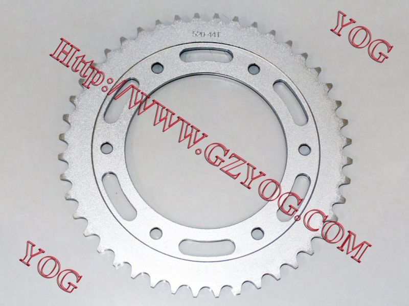 Yog Motorcycle Parts Motorcycle Rear Sprocket Cg150 Curved Bowl Type