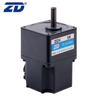ZD Speed Reduction Right Angle Spiral Bevel Hollow Shaft Brushless DC Gear Motor For Automation Equipment