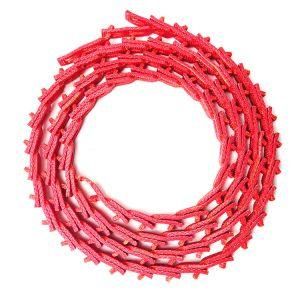 Red Color Z10 Link V Belt for Glass Toughening Furnace