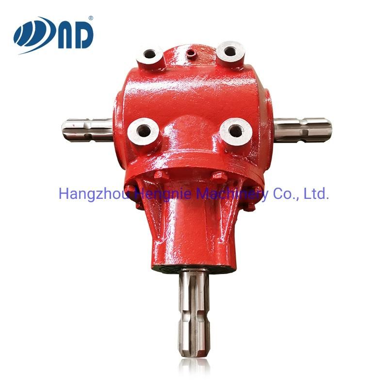 ND Brand Agricultural Gearbox for Agriculture Power Tiller Gear Box Pto