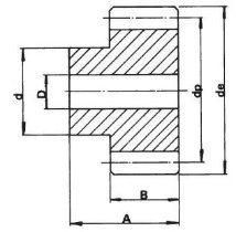 Gear Pair Z=15, Z=60