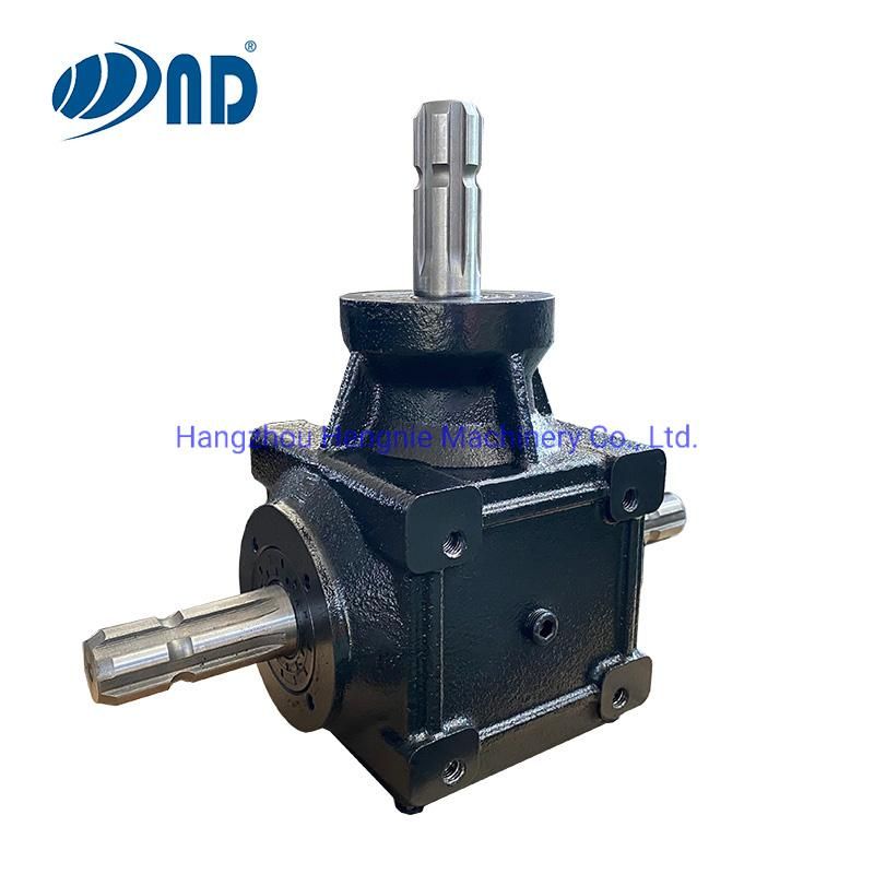 Agricultural Gearbox Rotary Tiller Harrows Horizontal Feeder Mixer Bevel Gearbox for Agricultural Machine