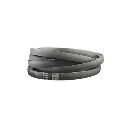 Type C60 Industrial Wrapped Rubber V Belt for Machine