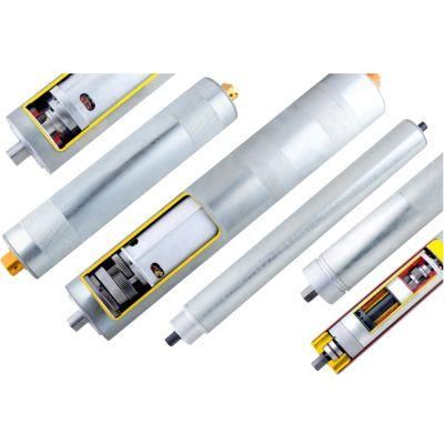 ZD 40W Rated Power DC Series Electric Motor Roller Drum With Groove For Belt
