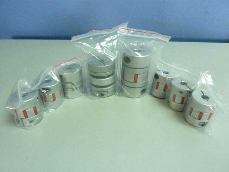 D16*L22 Flexible Spider Jaw Coupling D20*L33 Bellow Coupling D16*L16 Rigid Coupling