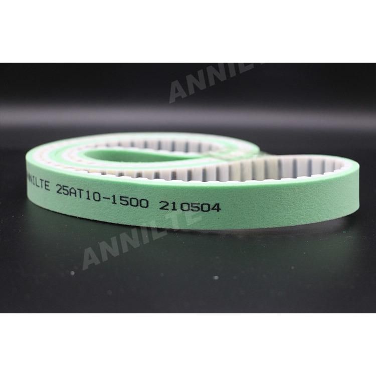 Annilte Endless PU Timing Belt T10 with Red Lawn Pattern Coating