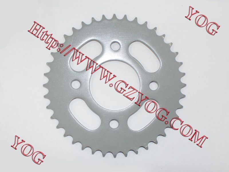 Yog Motorcycle Parts Motorcycle Rear Sprocket Cg150 Curved Bowl Type