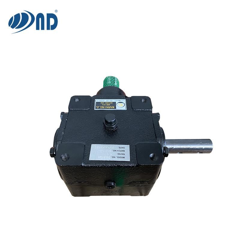 High Quality ND L Series Right Angle Gearbox Ratio Small 90 Degree Planetary Reducer for Agriculture
