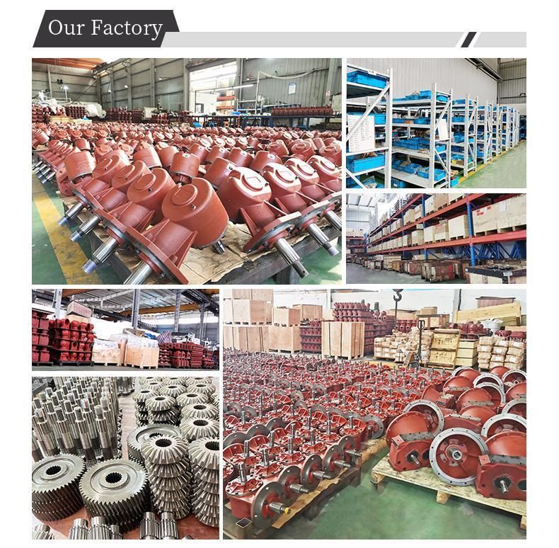 Farm Machinery Right Angle 90 Degree Steering Gear Reversing Commutator Agricultural Spiral Bevel 540 Pto Gearboxes for Potato Harvester