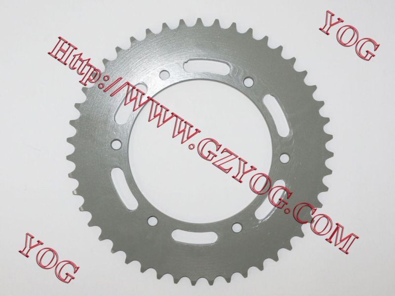 Yog Motorcycle Parts Motorcycle Rear Sprocket Cg150 Curved Bowl Type