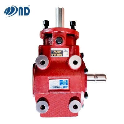 Right Angle Gear Box Pto Farm Rotary Slasher Feeder Mixer Rotary Slasher Tractor Agricultural Machinery Parts Bevel Gearbox