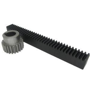 PA6 Mc901 Nylatron PA CNC Plastic Gear Rack and Pinion for Sliding Gate