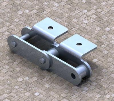 P139.7f1a1 Large Pitch ISO and ANSI Standard Industrial Driving Conveyor Chains with Attachments