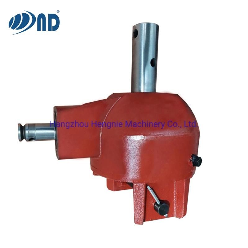 Post Hole Digger Gearbox for Agricultural Machine 90 Degree Becvel Farm Pto Right Angle Tractor Slasher Rotary Tiller Feed Mixer Rice Harvester Machine