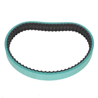 T5-390-15+5t Green Rubber Coating Rubber Packing Machine Timing Belt