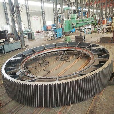 Cast Steel Cement Kiln Spur Girth Gear