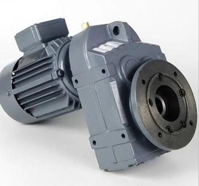 F Series Parallel Shaft Helical Hollow Shaft Electric Motor Gearbox Walking Reducer