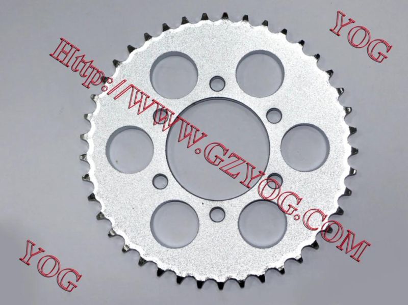 Yog Motorcylcle Parts Motorcycle Rear Sprocket C70 420-33t/36t/37t/38t/39t/40t/41t42t