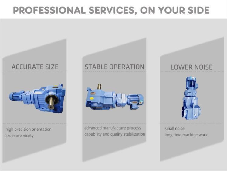 High Torque High Quality K Series Helical Gearbox From China