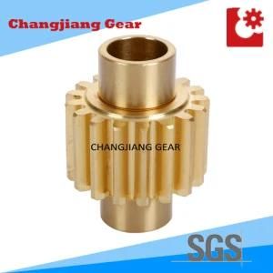 High Precision DIN8 Lever Tin Bronze Planetary Spur Gear