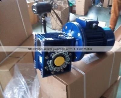 Nmrv063 Worm Gear Box with Motor or Speed Reducer with Motor