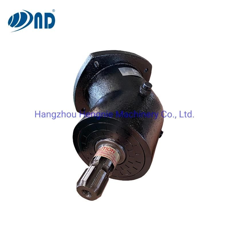 ND Brand 135 Degree Angle Gear Box Pto Agricultural Gearbox for Agriculture Transport Conveyors Potato Harvester