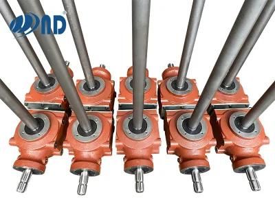 Agricultural Gearbox Rotary Tiller Harrows Pesticide Sprayer Bevel Gearbox for Agricultural Machine