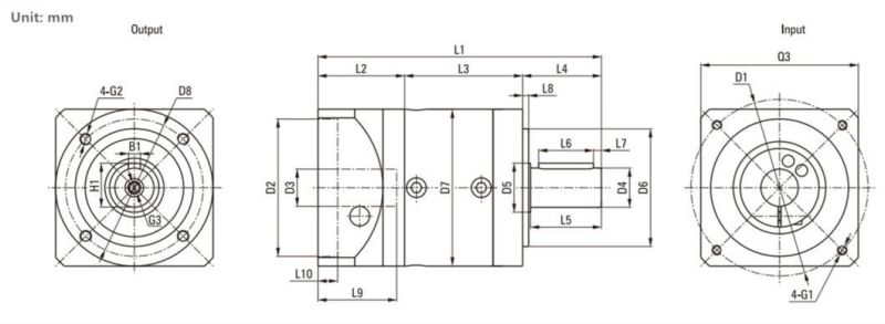 High Precision Planetary Reducer For Cutting Equipment
