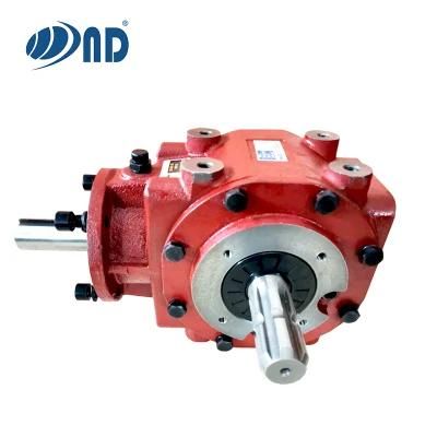 Right Angle Gear Box Pto Farm Rotary Slasher Feeder Mixer Power Harrow Tractor Agricultural Machinery Parts Bevel Gearbox