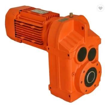 F87 Parallel Solid Shaft Helical Gearbox