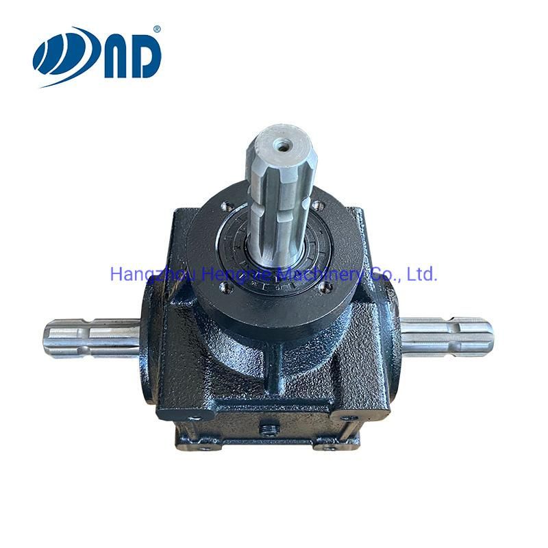 Agricultural Gearbox Rotary Tiller Bale Wrapper Sprayers Bevel Gearbox for Agricultural Machine