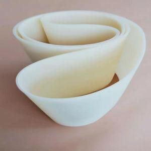 White Food Grade Silicone Conveyor Belt for Food Industry