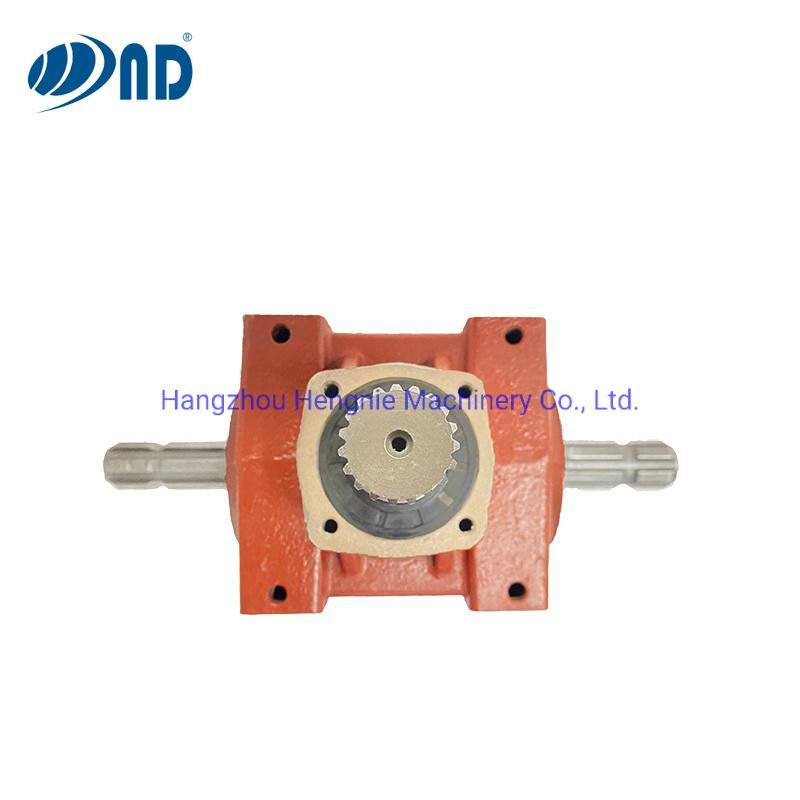 ND Agricultural Gearbox Conjoined Angular Agricultural Pto Gearbox for Rice Harvester Machine