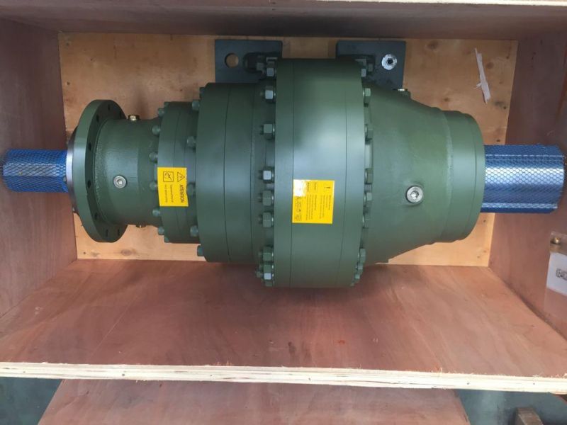 Solid Shaft Planetary Gearbox with Flange Mounted