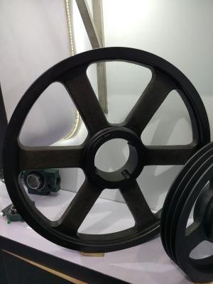 European Standard Cast Iron Belt Pulley Spb400/3-3525 Taper Bush V Belt Pulley with Spokes