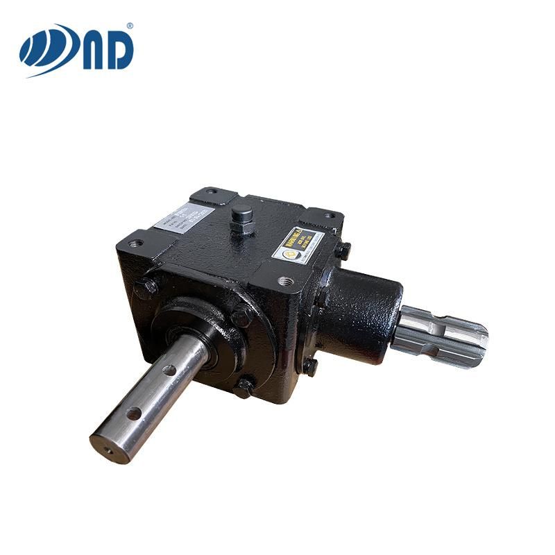 High Quality ND L Series Right Angle Gearbox Ratio Small 90 Degree Planetary Reducer for Agriculture