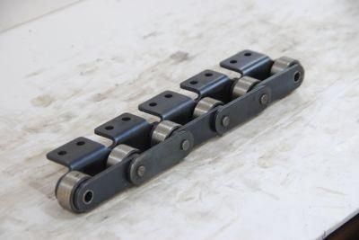 P152f Large Pitch ISO and ANSI Standard Driving Conveyor Chains with Attachments
