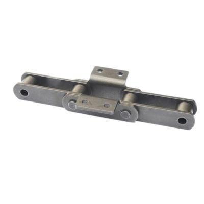 P200f15 Large Pitch ISO and ANSI Standard Driving Industrial Transmission Gear Reducer Conveyor Parts Conveyor Chains with Attachments