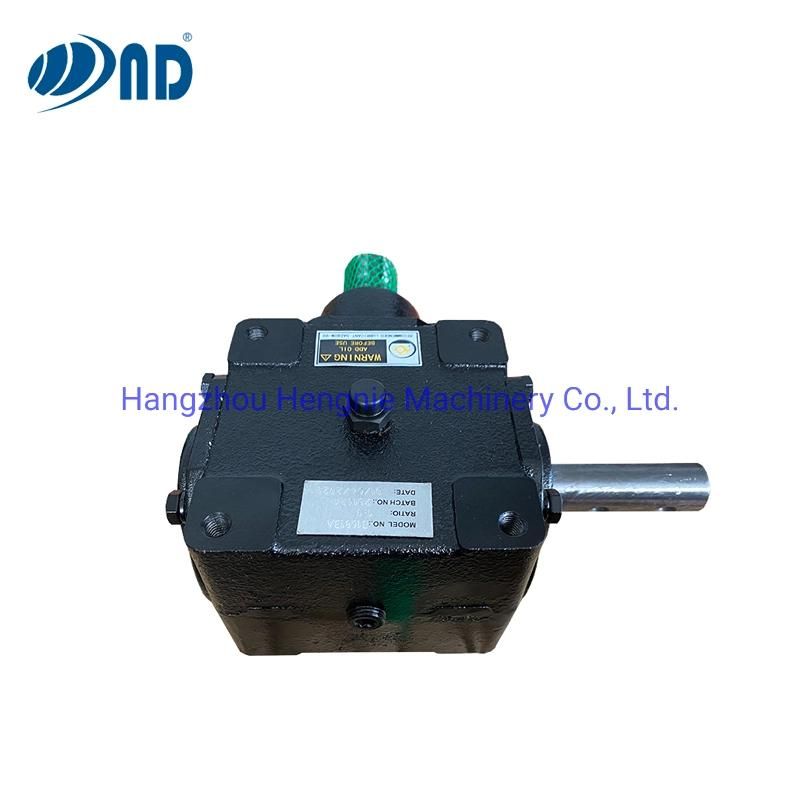 Agricultural Gearbox for Rice Harvester Series Snow Tiller Power Harrow Potato Harvester Transmission Reducer Agriculture Gear Box Pto