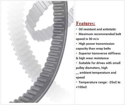 Oft Transmission Timing Belts, Colored Belts - Ya018