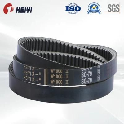 High Efficiency Tramsmission Power Rubber V Belt Model with Model Hm1930, Hm75, 603015