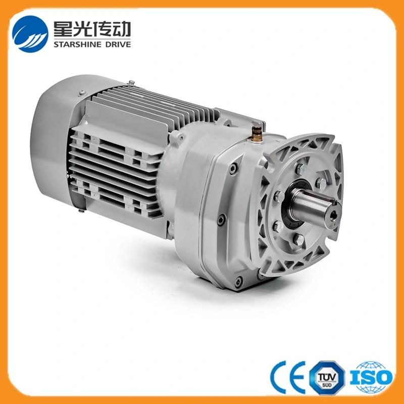 High Efficiency Inline Shaft Flange Mouted Gearmotor for Agitator