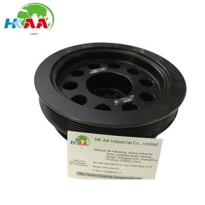 OEM Specification Precision Machined Anodized Black T6-6061 Billet Aluminum Crank Pulley