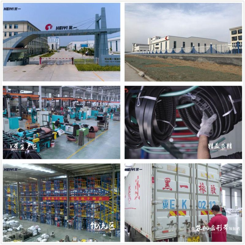 3V-4, 3V-5, 3V-6 Banded Tooth V Belt for Industry, Agriculture Combine Harvester