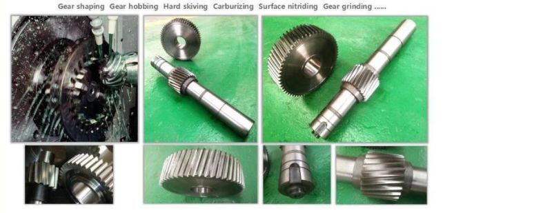R Series Helical Gearbox Transmission Parts with Electric Motors Engine